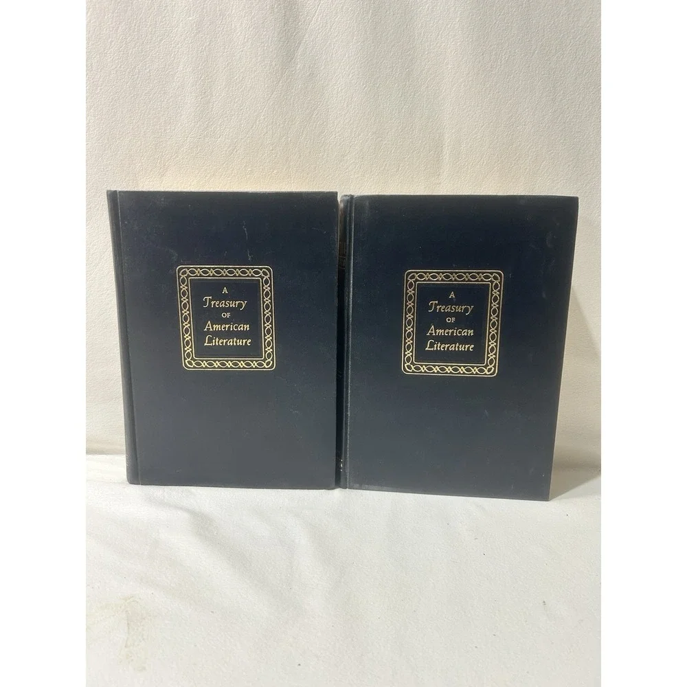 Grolier A Treasury 8 Volume Literature Philosophy Essays Hardcover Book Set